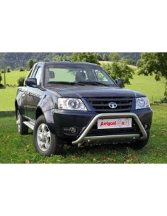 Pedane laterali S50 stondate alluminio Tata Xenon Single Cab 2