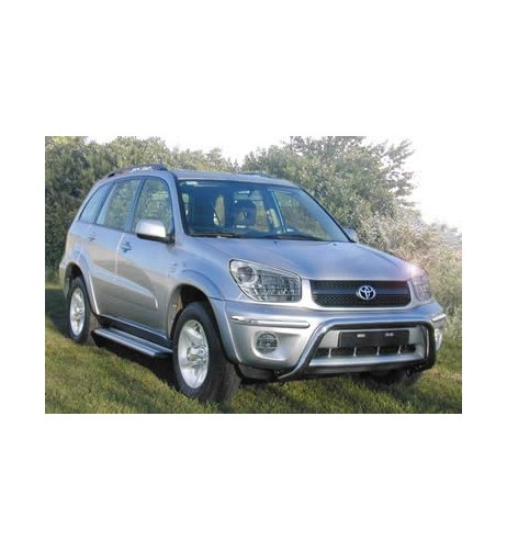 Pedane laterali S50 stondate alluminio Toyota Rav4 4 porte 2003 2005