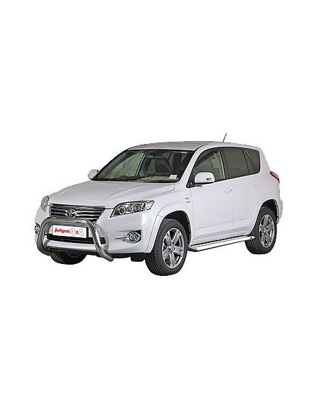Pedane laterali S50 stondate alluminio Toyota Rav4 4 porte 2010 2012