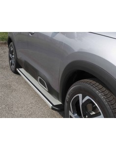 Pedane laterali STD squadrate alluminio Citroen C5 Aircross 2018 2025