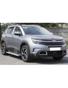 Pedane laterali STD squadrate alluminio Citroen C5 Aircross 2018 2025 2