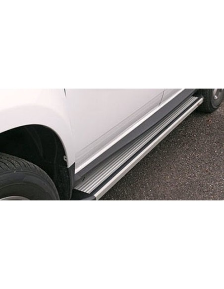 Pedane laterali STD squadrate alluminio Dacia Duster 2010 2017