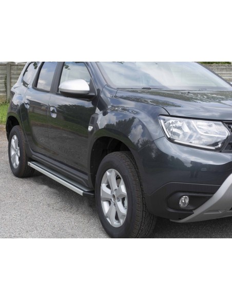 Pedane laterali STD squadrate alluminio Dacia Duster 2018 2023
