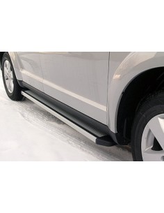 Pedane laterali STD squadrate alluminio Fiat Freemont dal 2011