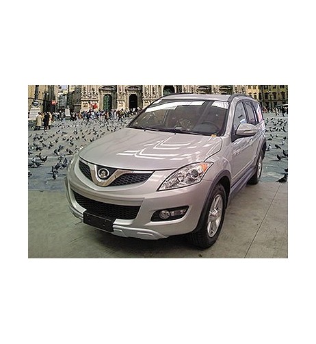 Pedane laterali STD squadrate alluminio Great Wall Hover dal 2006