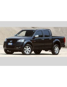 Pedane laterali STD squadrate alluminio Great Wall Steed 2009 2017 2