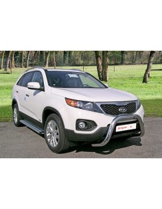 Pedane laterali STD squadrate alluminio Kia Sorento dal 2009 al 2011 2