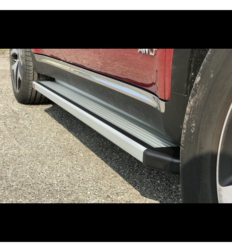 Pedane laterali STD squadrate alluminio Kia Sportage 2016 2021