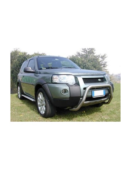 Pedane laterali STD squadrate alluminio Land Rover Freelander dal 1996 al 2