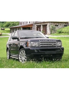 Pedane laterali STD squadrate alluminio Land Rover Range Sport 2005 2008 2