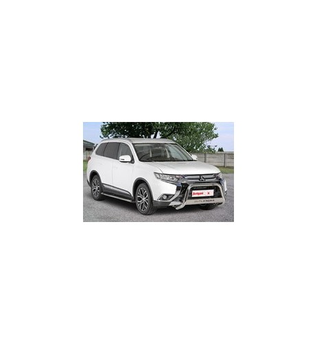 Pedane laterali STD squadrate alluminio Mitsubishi Outlander 2007 2019