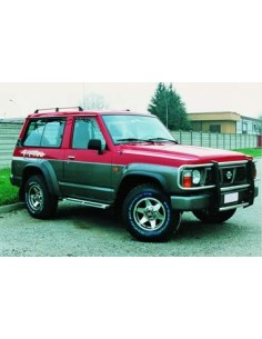 Pedane laterali STD squadrate alluminio Nissan Patrol GR dal 1994 al 1997 2