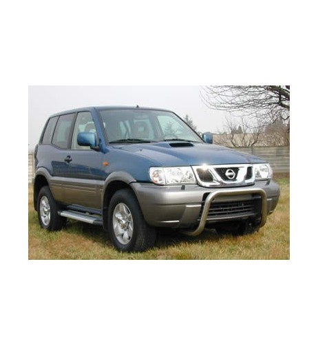 Pedane laterali STD squadrate alluminio Nissan Terrano 4 porte dal 1996