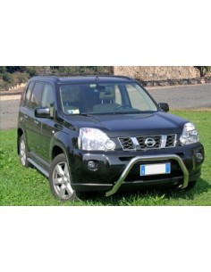 Pedane laterali STD squadrate alluminio Nissan X Trail dal 2007 al 2010 2