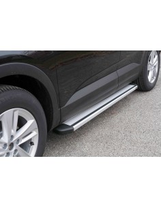 Pedane laterali STD squadrate alluminio Opel Grandland X dal 2017