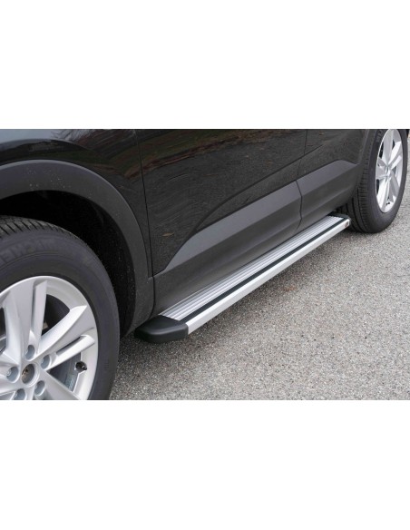 Pedane laterali STD squadrate alluminio Opel Grandland X 2017 2024