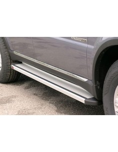 Pedane laterali STD squadrate alluminio SsangYong Rexton dal 2001 al 2012