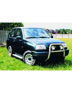 Pedane laterali STD squadrate alluminio Suzuki Grand Vitara 4 porte 1997 20 2