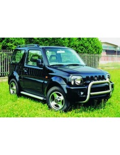 Pedane laterali STD squadrate alluminio Suzuki Jimny fino al 2011 2
