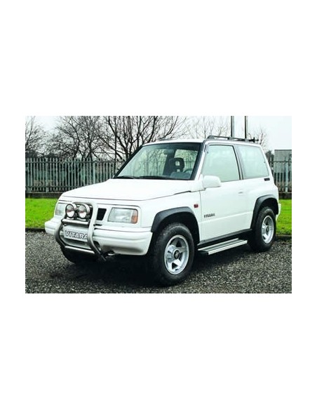 Pedane laterali STD squadrate alluminio Suzuki Vitara 4 porte