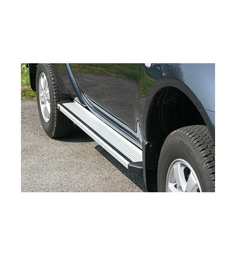 Pedane laterali STD squadrate alluminio Tata Xenon Double Cab