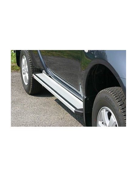 Pedane laterali STD squadrate alluminio Tata Xenon Double Cab