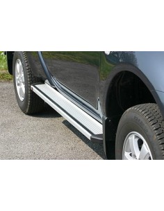 Pedane laterali STD squadrate alluminio Tata Xenon Single Cab