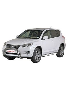 Pedane laterali STD squadrate alluminio Toyota Rav4 4 porte 2010 2012 2