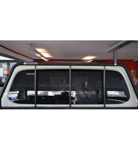 Separatore posteriore c portatubi protezione vetro Fiat Fullback Extracab