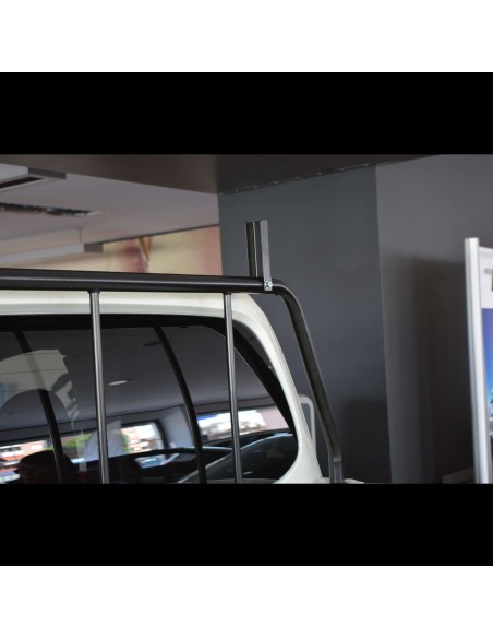 Separatore posteriore c portatubi protezione vetro Fiat Fullback Extracab