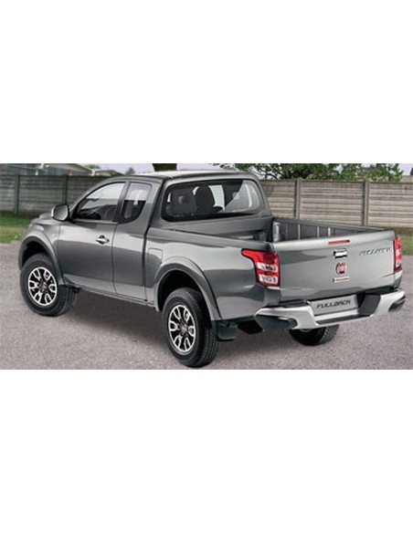 Separatore posteriore c portatubi protezione vetro Fiat Fullback Extracab