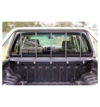 Separatore posteriore cassone protezione vetro Nissan Navara D40 2005-2015