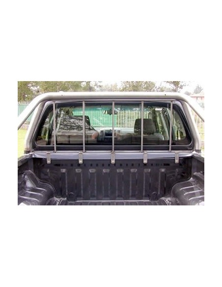 Separatore posteriore cassone protezione vetro Nissan Navara D40 2005 2015