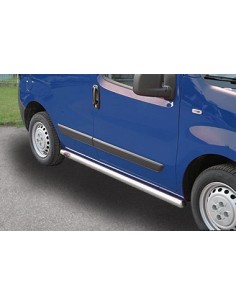 Tubi laterali 50mm in acciaio inox di protezione Citroen Nemo dal 2007