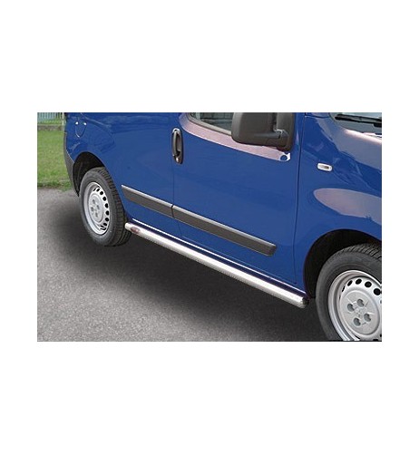 Tubi laterali 50mm in acciaio inox di protezione Citroen Nemo dal 2007