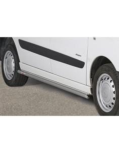 Tubi laterali 60mm in acciaio inox di protezione Citroen Jumpy LWB 2006 201