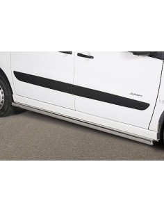 Tubi laterali 60mm in acciaio inox di protezione Citroen Jumpy SWB 2006 201