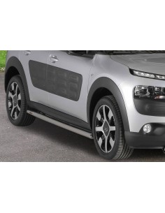 Tubi laterali 60mm in alluminio di protezione Citroen Cactus dal 2015