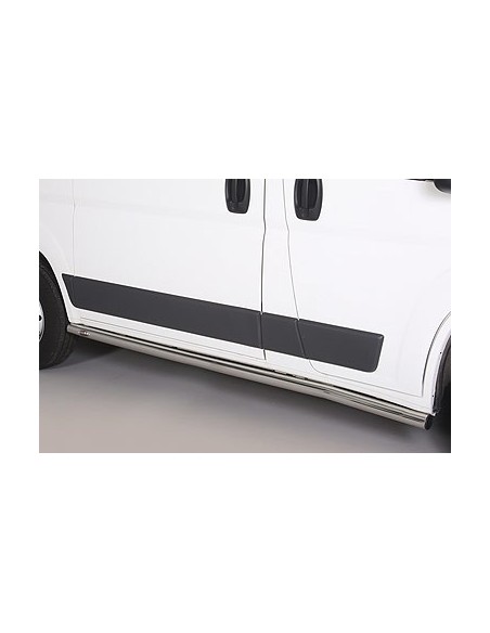 Tubi laterali di protezione acciaio inox 60mm Fiat Ducato dal 2006 MWB Medi