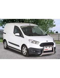 Tubi laterali di protezione acciaio inox 60mm Ford Transit Courier dal 2014 2