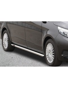 Tubi laterali di protezione acciaio inox 60mm Mercedes Classe V dal 2014