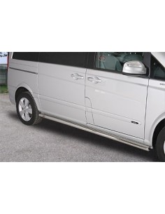 Tubi laterali di protezione acciaio inox 60mm Mercedes Vito Viano SWB dal 2
