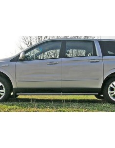 Tubi laterali di protezione acciaio inox 60mm SsangYong Actyon Sport dal 20
