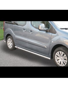 Tubi laterali di protezione acciaio inox lucido 60mm Citroen Berlingo 2008 