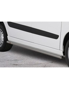 Tubi laterali di protezione acciaio inox lucido 60mm Peugeot Expert LWB 200