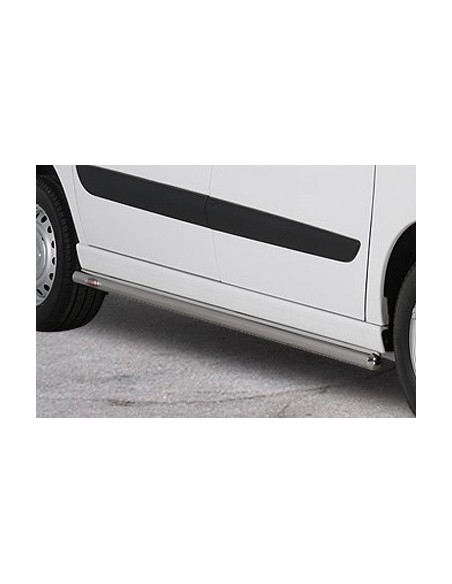 Tubi laterali di protezione acciaio inox lucido 60mm Peugeot Expert LWB 200