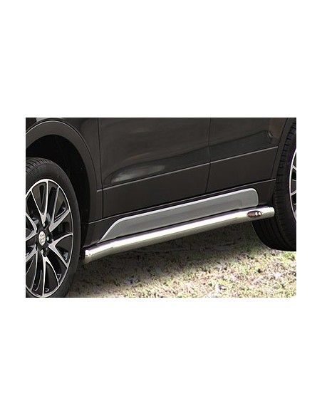 Tubi laterali di protezione acciaio inox lucido Suzuki S Cross 2013 2017