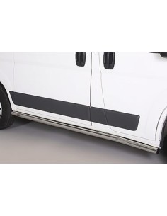 Tubi laterali di protezione acciaio inox lucido Toyota Proace LWB dal 2013