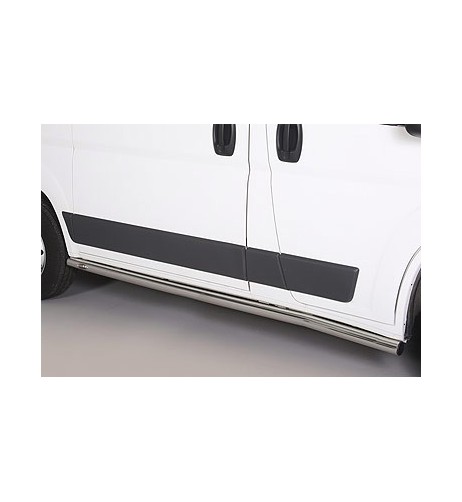 Tubi laterali di protezione acciaio inox lucido Toyota Proace LWB dal 2013