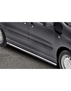Tubi laterali di protezione acciaio inox lucido Toyota Proace SWB dal 2013
